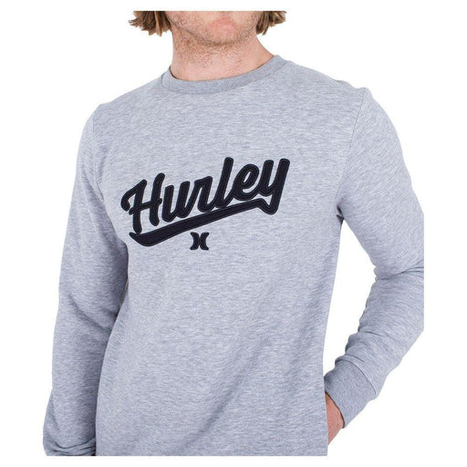 Hurley Hurler Crew Heather Grey - Boardworx