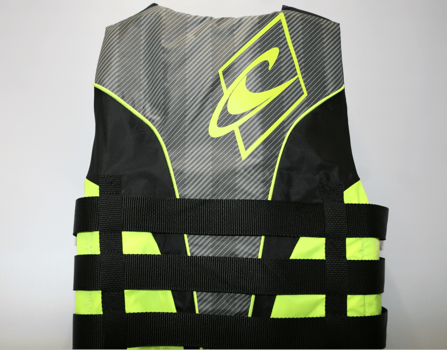 O'Neill Superlite 50N CE Vest Buoyancy Aid Black Lime - Boardworx