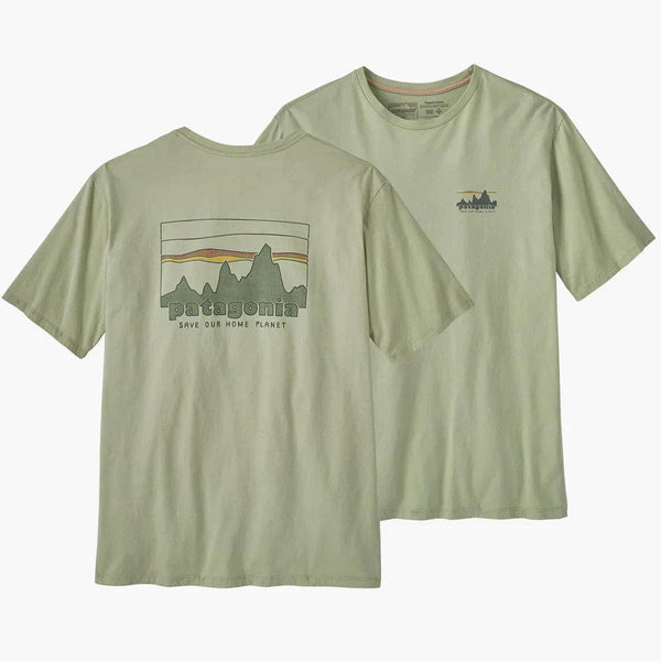 Patagonia M's '73 Skyline Organic T-Shirt Garden Green