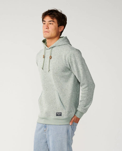 Rip Curl Crescent Hoody, Sage, front on model