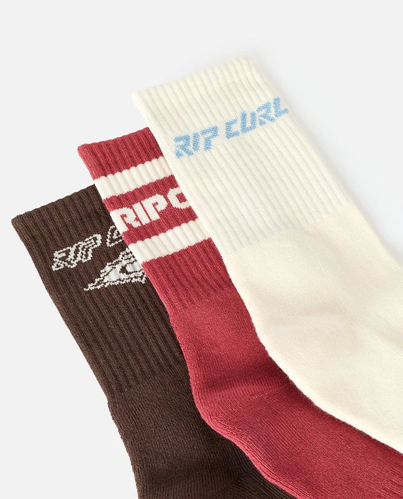 Rip Curl Icons Of Surf 3-Pack Socks
