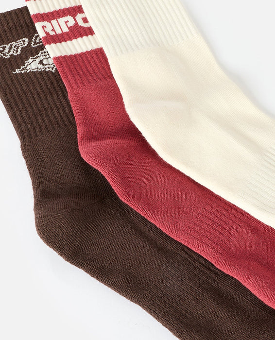 Rip Curl Icons Of Surf 3-Pack Socks