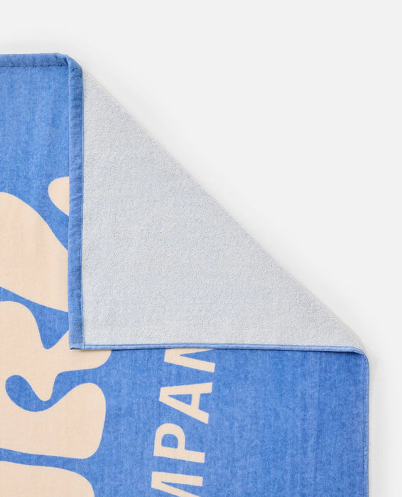 Rip Curl Graphic Standard Towel Blue