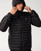 Rip Curl Search Series Puffer DWR Hooded Jacket in Black – product view 6