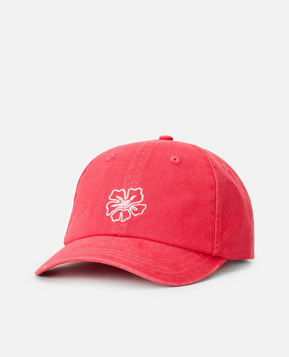 Rip Curl Mixed 6 Panel Cap Deep Red