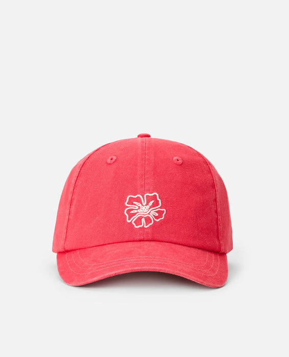 Rip Curl Mixed 6 Panel Cap Deep Red