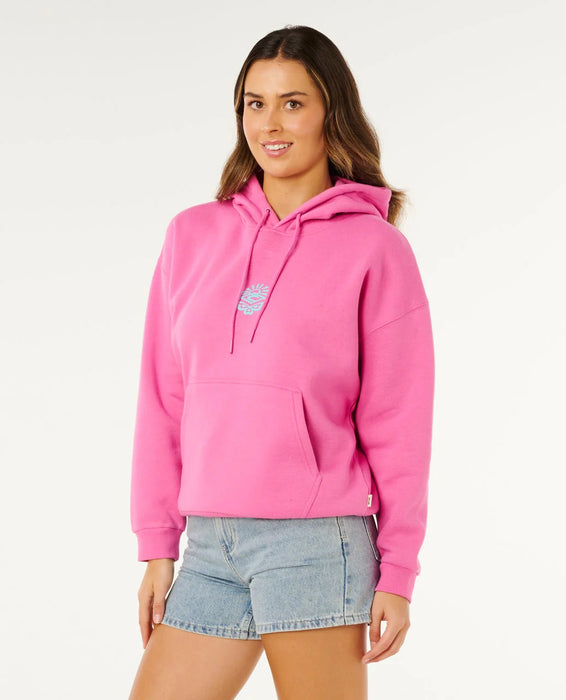 Rip Curl Icons Of Surf Heritage Hood Super Pink