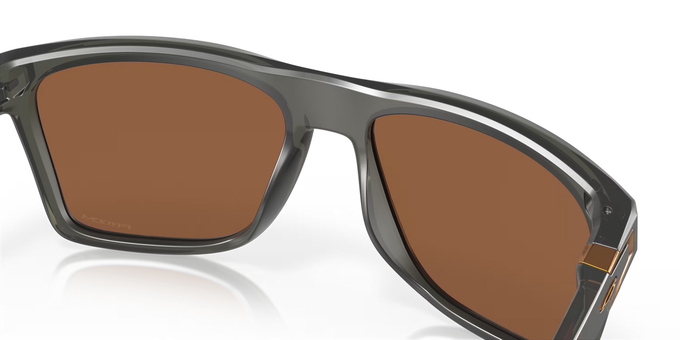 Oakley Leffingwell Matt Grey Smoke Prism Tungsten lenses