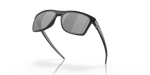 Oakley Leffingwell Matte Black Ink sunglasses, angled view