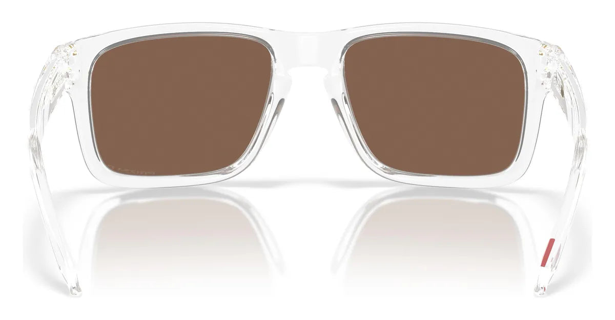 Oakley Holbrook Clear with Prizm 24K Polarized lenses