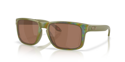Oakley Holbrook Polaris Fern Spacedust sunglasses, three-quarter view