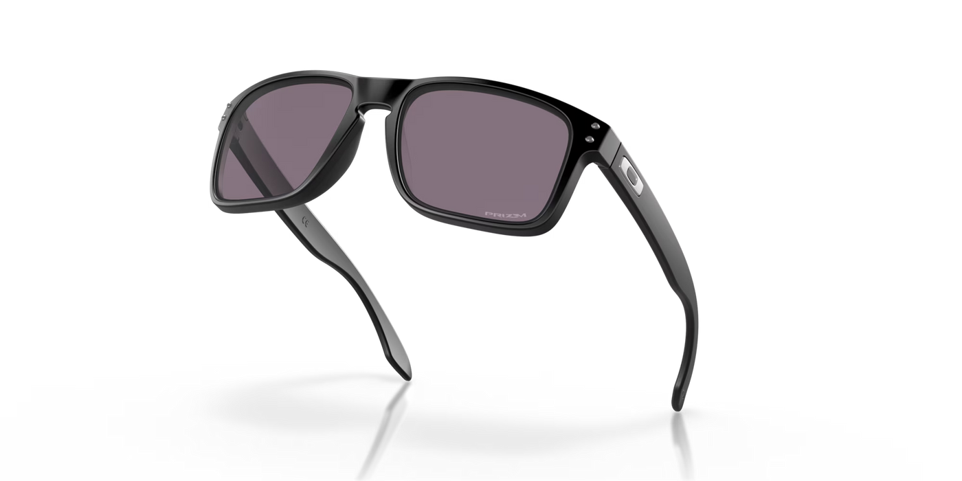 Oakley Holbrook Matte Black with Prizm Grey lenses