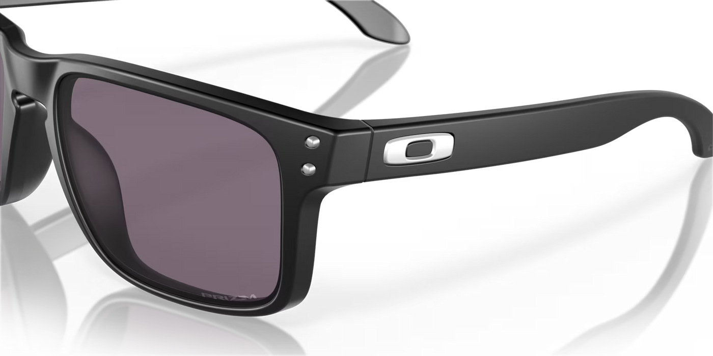 Oakley Holbrook Matte Black with Prizm Grey lenses