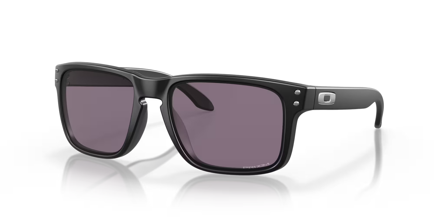 Oakley Holbrook Matte Black with Prizm Grey lenses