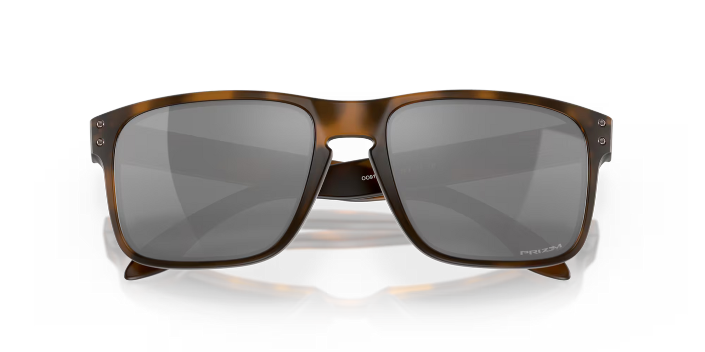 Oakley Holbrook Matte Brown Tortoise with Prizm Black lenses