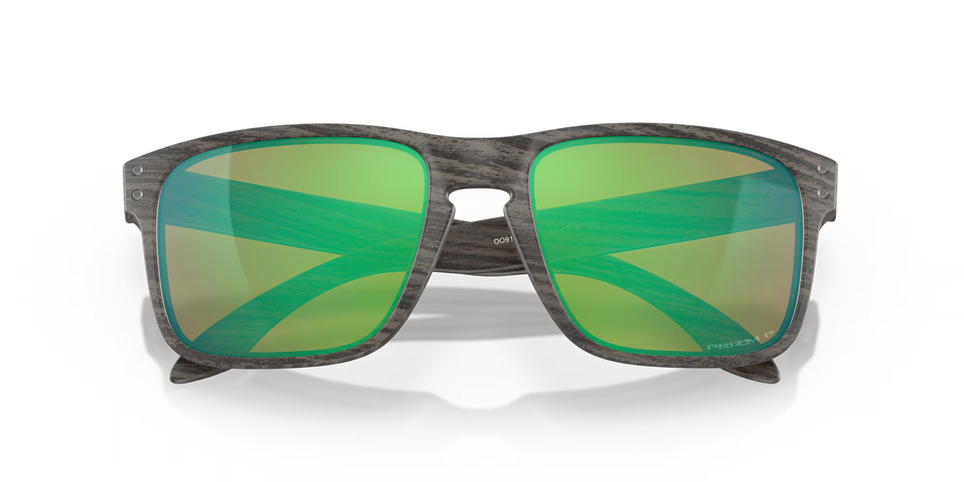 Oakley Holbrook Woodgrain with Prizm Shallow Water Polarized lenses