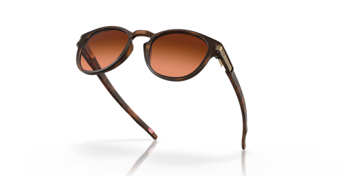 Oakley Latch Matte Brown Tortoise sunglasses, angled view
