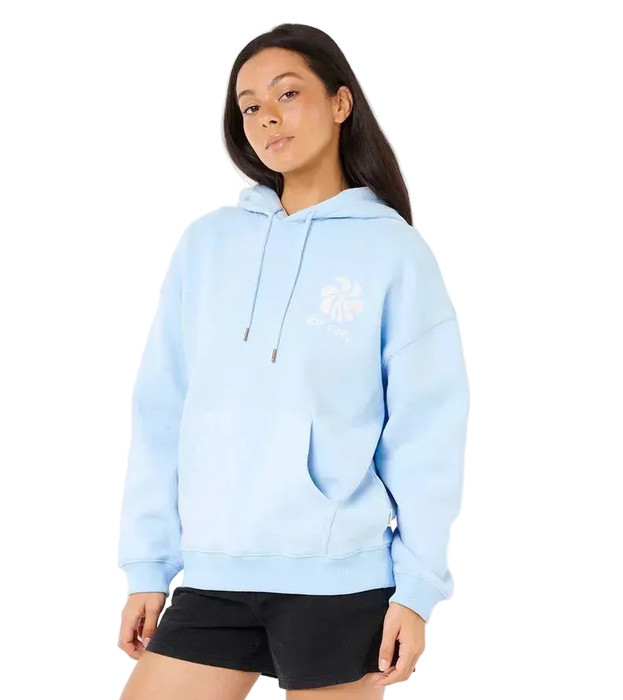 Rip Curl Shore Break Heritage Hood Light Blue