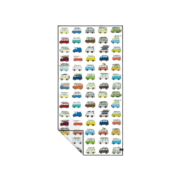 Slowtide Van Life Performance Quick-Dry Travel Towel - Multi | Kevin Butler x Slowtide