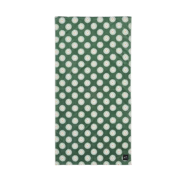Slowtide Sun Dazed Beach Towel Green