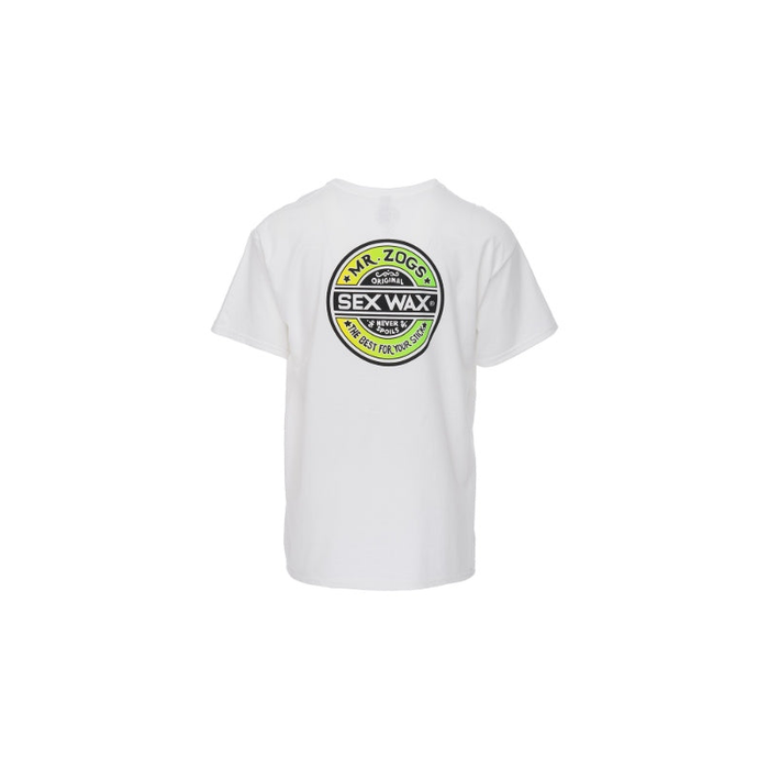 Sexwax Tee Shirt The Fade White