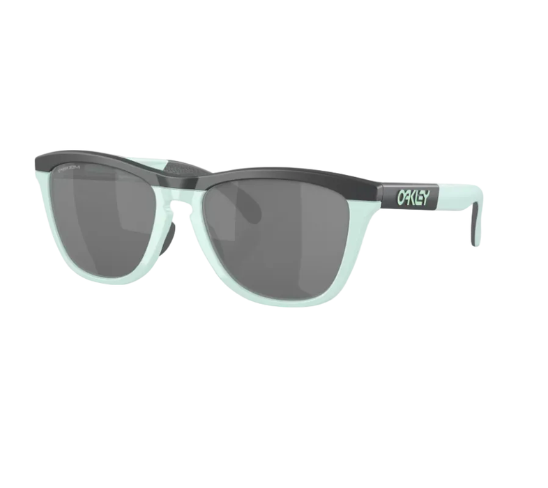 Oakley Frogskins™ Range Matte Carbon/Blue Milkshake with Prizm Black lenses