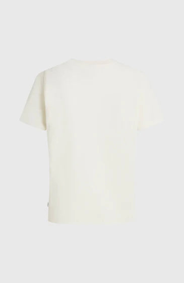O'Neill Front Print Tee Snow White