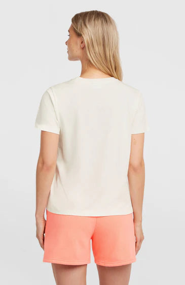 O'Neill Front Print Tee Snow White