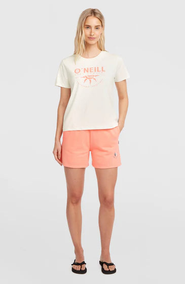O'Neill Front Print Tee Snow White