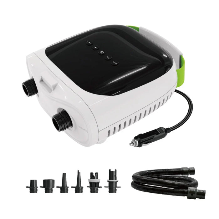 Sandbanks Style 20psi 12V Electric SUP Paddleboard Pump & Adaptors