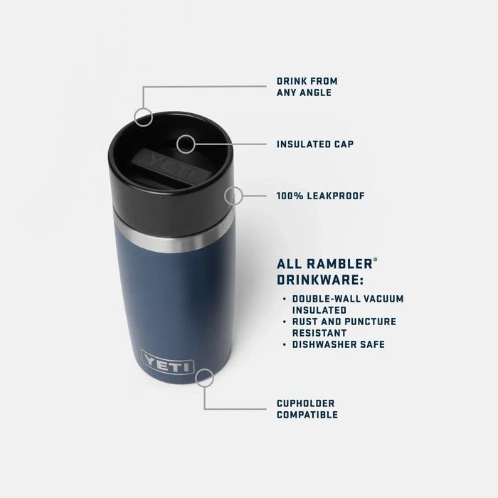 Yeti Rambler 12 oz (355 ml) Travel Bottle Navy