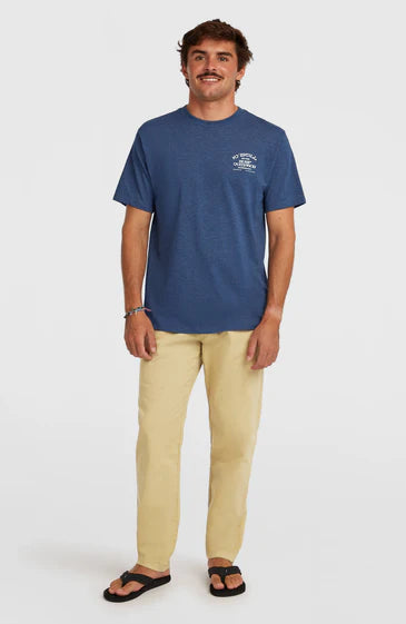 O'Neill Melange Chest Print Tee English Evening