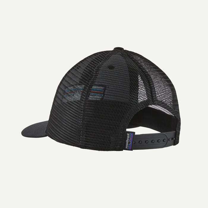 Patagonia P-6 Logo LoPro Trucker Cap Black