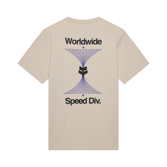 Fox Image Print 195 Original Tee Chalk White