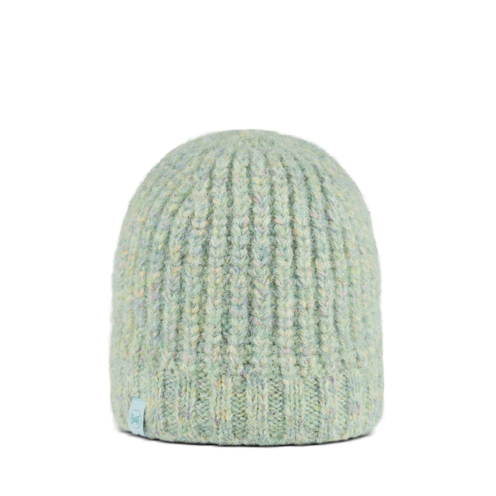 Buff Knitted and Polar beanie in Dalia Aqua Haze