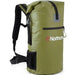Northcore 30L Waterproof Haul Backpack in Olive Green