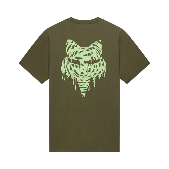Fox Roughcut 195 Original Tee Olive Green