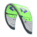 Duotone Evo SLS 2027 kite in Light Lime and Gray C09, front view