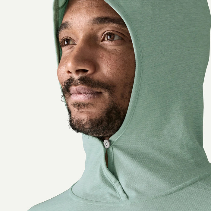 Patagonia Capilene® Cool Sun Hoody Thermal Blue - Thin Ice X-Dye