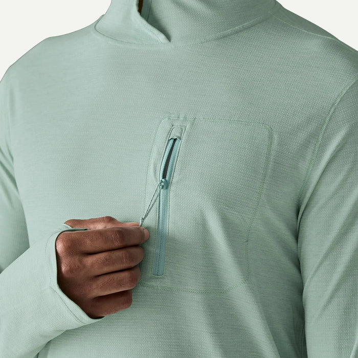 Patagonia Capilene® Cool Sun Hoody Thermal Blue - Thin Ice X-Dye