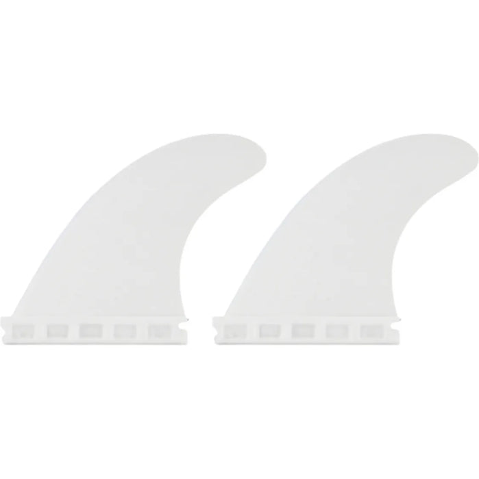 Northcore Nylon Composite Quad Fins Set in White, Futures compatible