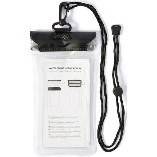 Nyord Waterproof Mobile Phone & Key Pouch in Clear, flat view