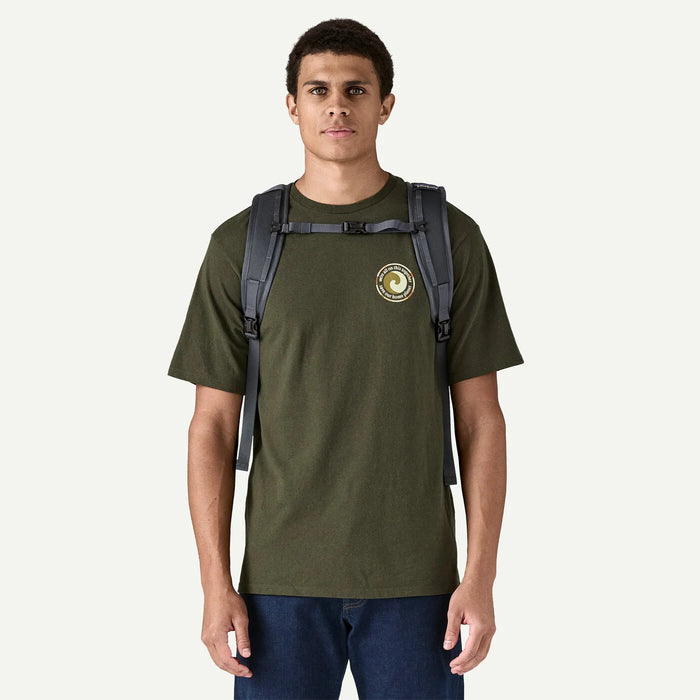 Patagonia Black Hole Micro MLC Back Pack in Birch Smolder Blue