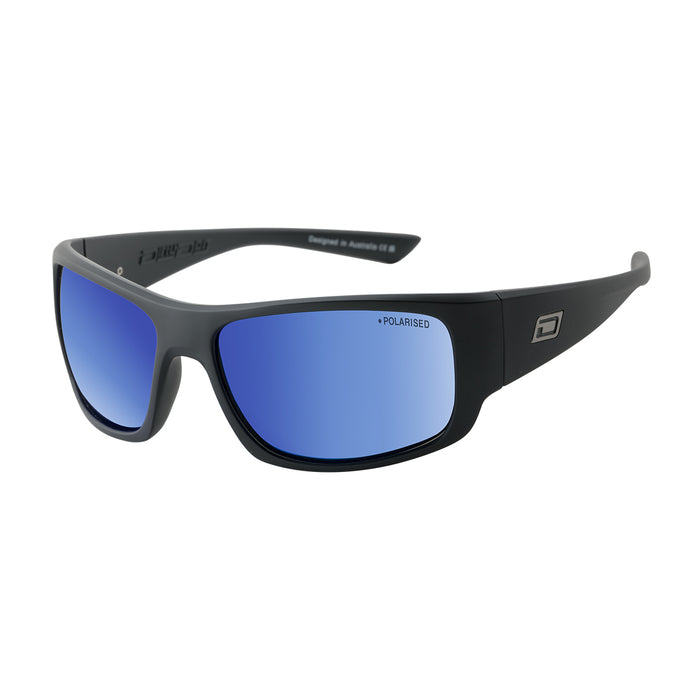 Dirty Dog Gorilla Satin Black / Blue Mirror Polarised