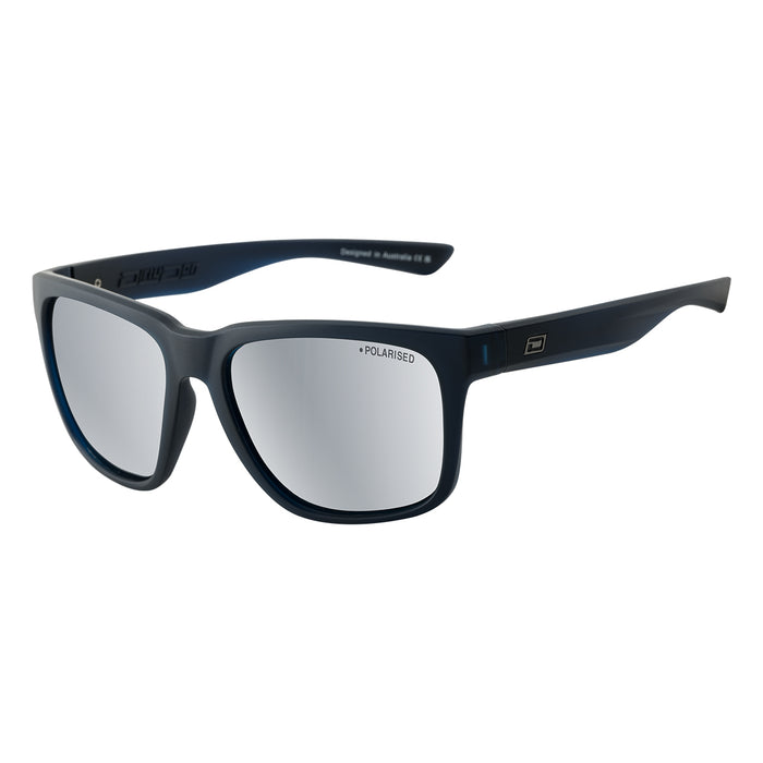 Dirty Dog Kooky Satin Blue / Silver Mirror Polarised