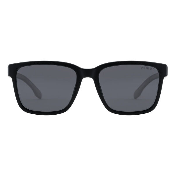 Dirty Dog Moose Sunglass Satin Black/Grey Polarised