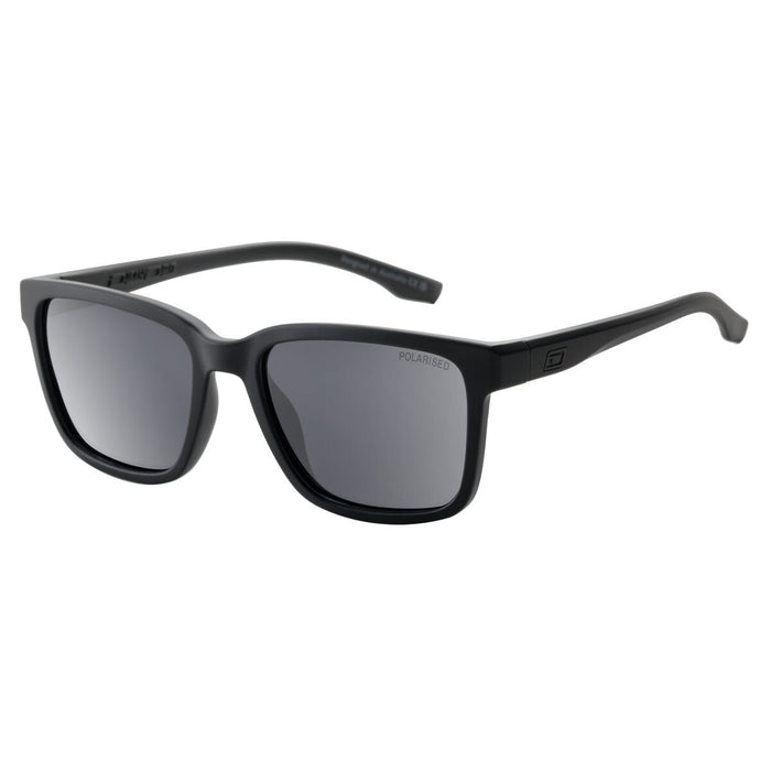 Dirty Dog Moose Sunglass Satin Black/Grey Polarised