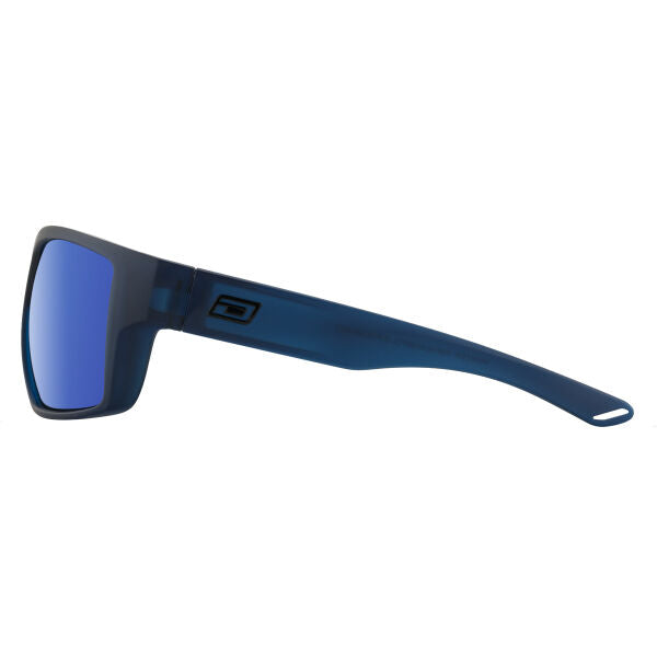 Dirty Dog Daze Sunglass Satin Crystal Blue/Grey/Blue Mirror Polarised