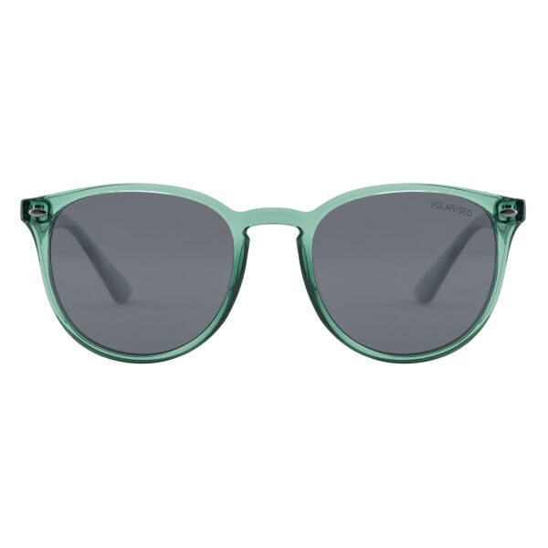 Dirty Dog Racoon Sunglass Crystal Light Green/Grey Polarised