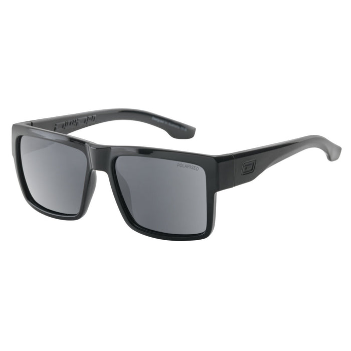 Dirty Dog Punk Sunglass Satin Black/Grey Polarised